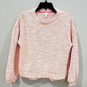 Banded waist sweater